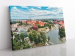 OBRAZ NA PŁÓTNIE Wrocław, stare miasto wz4