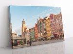 OBRAZ NA PŁÓTNIE Wrocław, rynek wz3