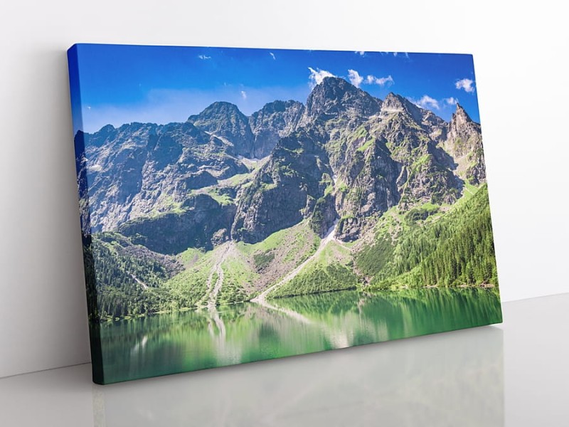 OBRAZ NA PŁÓTNIE Tatry, Morskie Oko wz2