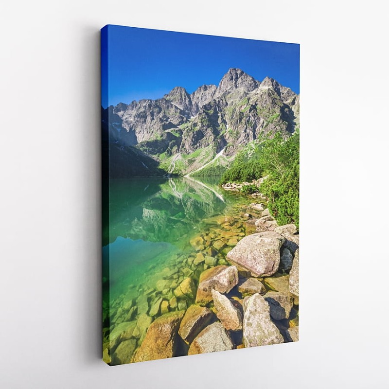 OBRAZ NA PŁÓTNIE Tatry, Morskie Oko pw7