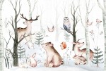 FOTOTAPETA zwierzątka leśne wz2 - NA WYMIAR