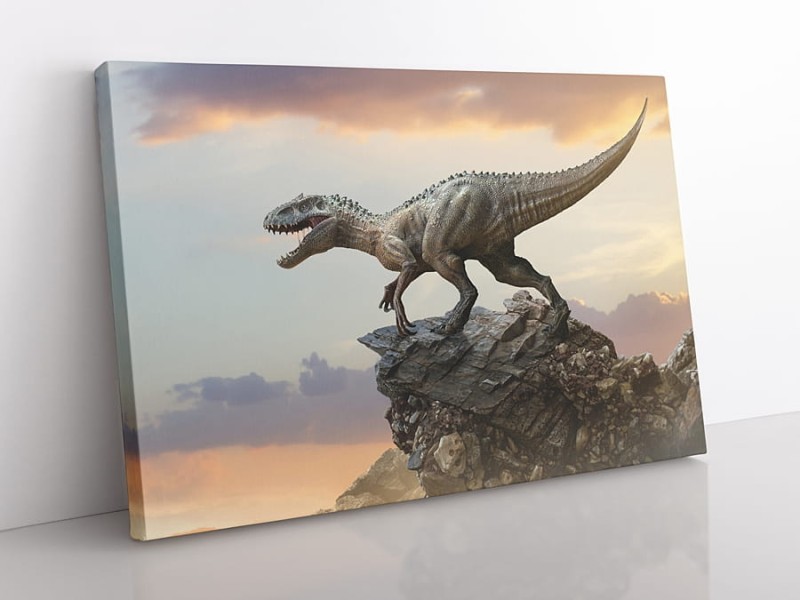 OBRAZ NA PŁÓTNIE Tyranozaur wz4