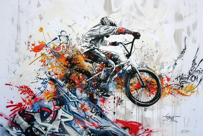 Fototapeta EXTREME sport, bmx wz7 - NA WYMIAR