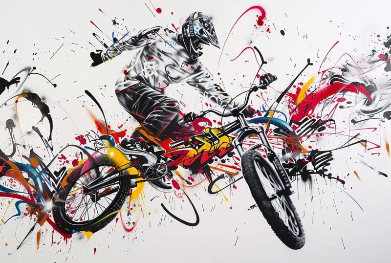 Fototapeta EXTREME sport, bmx wz8 - NA WYMIAR