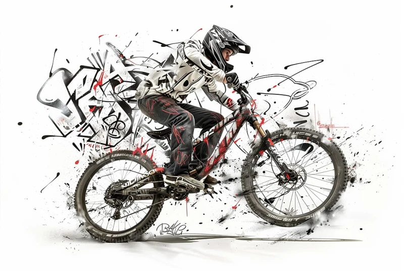 Fototapeta EXTREME sport, bmx wz11 - NA WYMIAR