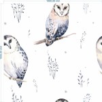 TAPETA leśne spotkanie, zimowy las wz8 - NA WYMIAR