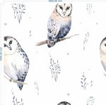 Tapeta leśne spotkanie, zimowy las wz8 - NA WYMIAR