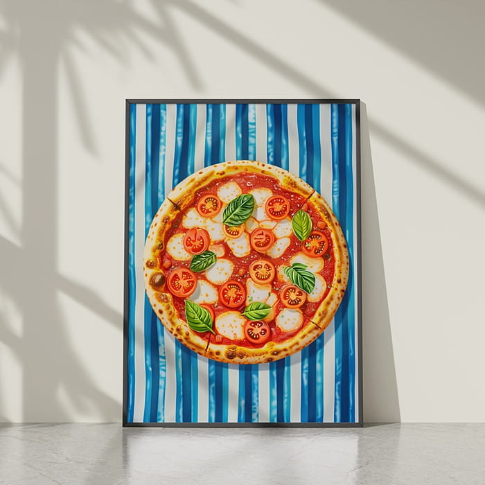 PLAKAT pizza z pomidorami
