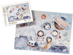 PUZZLE - ale kosmos wz2 - z pudełkiem