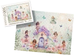 PUZZLE - czarodziejski świat wróżek - z pudełkiem