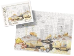 PUZZLE - plac budowy wz1 - z pudełkiem 