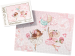 PUZZLE - tańczące baletnice - z pudełkiem