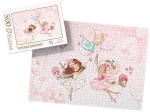 PUZZLE - tańczące baletnice - z pudełkiem