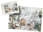 PUZZLE - forest legend - z pudełkiem