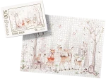 PUZZLE - leśne trele - z pudełkiem