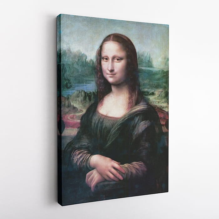 OBRAZ NA PŁÓTNIE - Vinci - Mona Lisa wz2