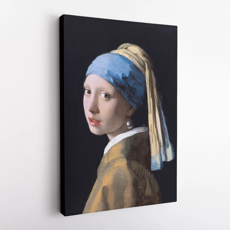 OBRAZ NA PŁÓTNIE - Jan Vermeer - Dziewczyna z perłą