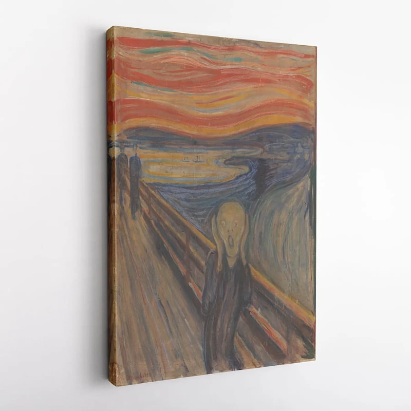 OBRAZ NA PŁÓTNIE - Edvard Munch - Krzyk