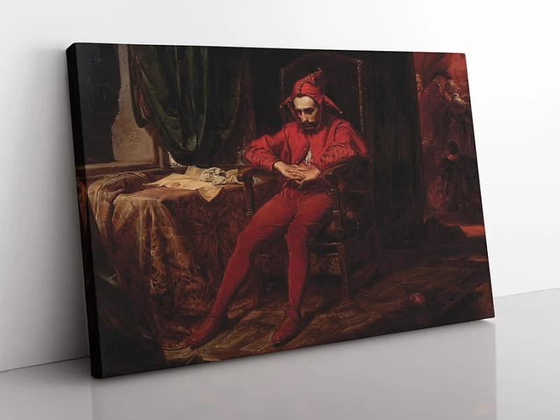 OBRAZ NA PŁÓTNIE - Jan Matejko - Stańczyk