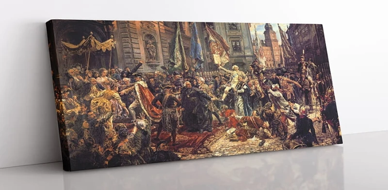 OBRAZ NA PŁÓTNIE - Jan Matejko - Konstytucja 3 maja