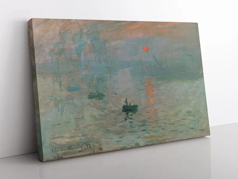 OBRAZ NA PŁÓTNIE - Claude Monet - Impresja, wschód słońca