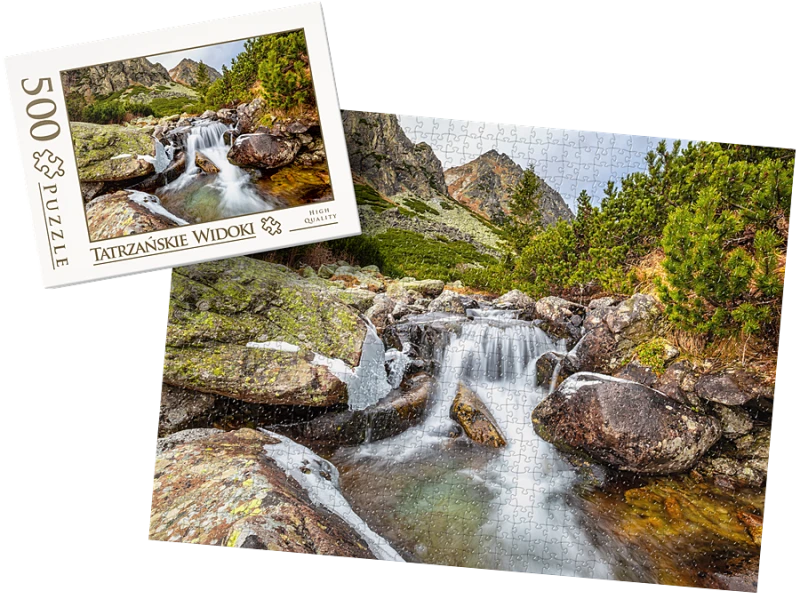 PUZZLE - Tatrzańskie widoki wz33 - z pudełkiem