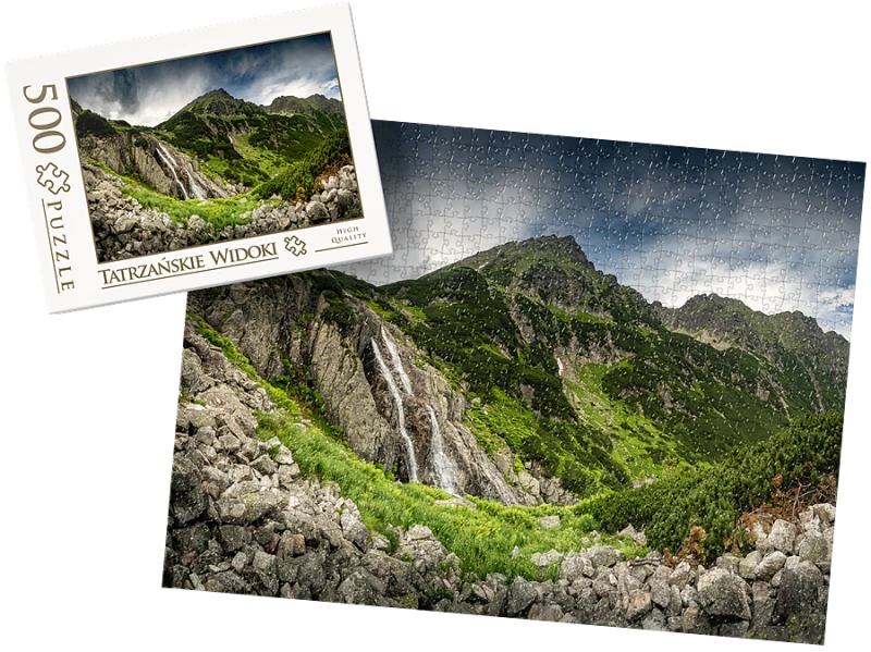 PUZZLE - Tatrzańskie widoki wz35 - z pudełkiem