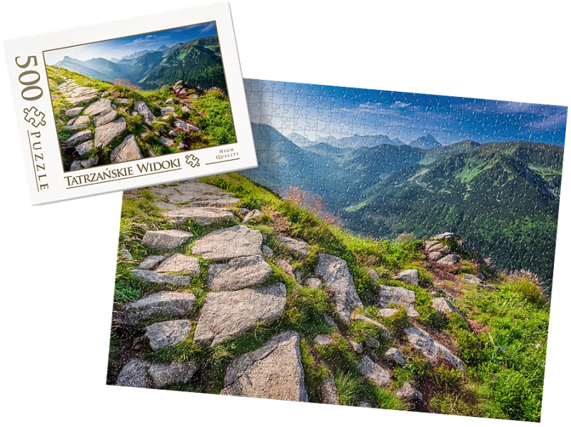 PUZZLE - Tatrzańskie widoki wz41 - z pudełkiem