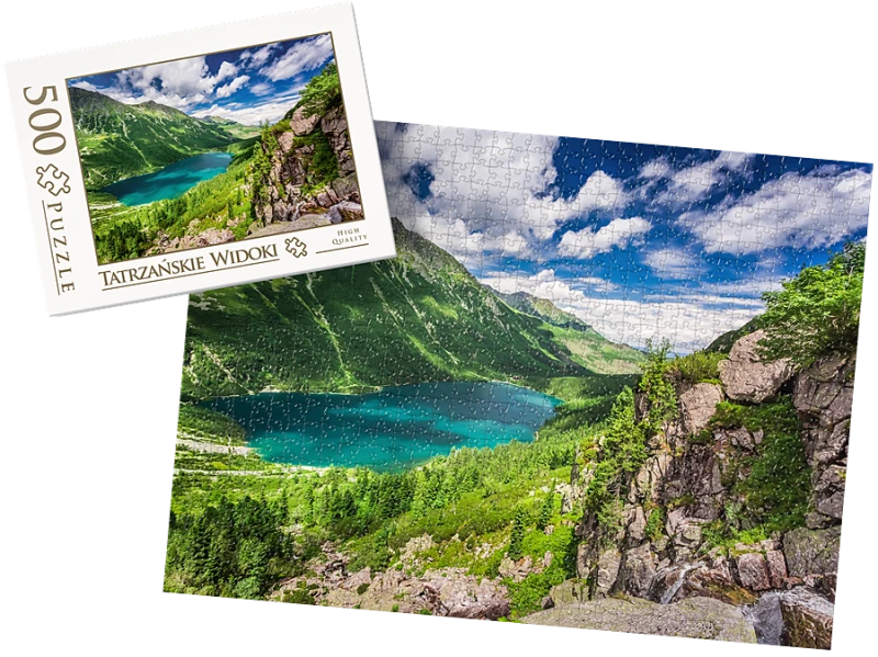 PUZZLE - Tatrzańskie widoki wz42 - z pudełkiem