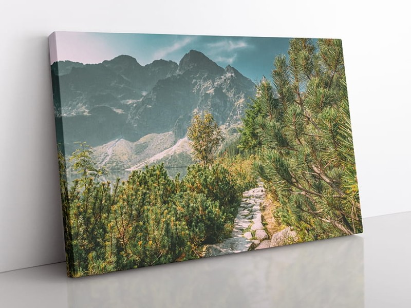 OBRAZ NA PŁÓTNIE Tatry, Kościelec wz2