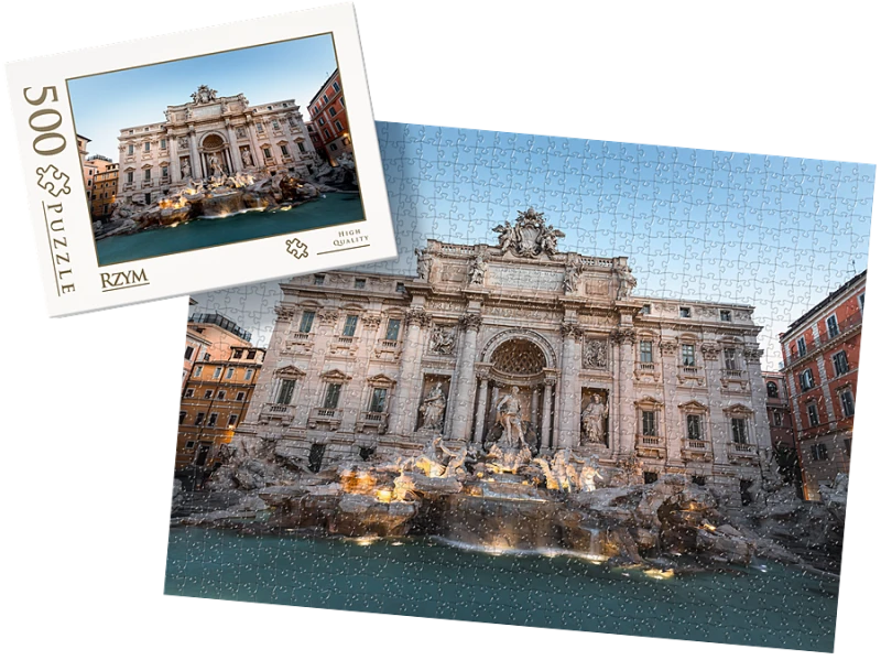 PUZZLE - Rzym wz3 - z pudełkiem