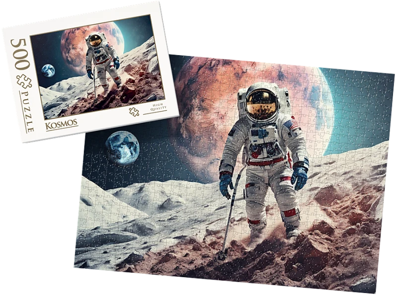 PUZZLE  - Kosmos wz4 - z pudełkiem