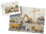 PUZZLE - plac budowy wz2 - z pudełkiem