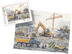 PUZZLE - plac budowy wz3 - z pudełkiem