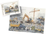 PUZZLE - plac budowy wz3 - z pudełkiem