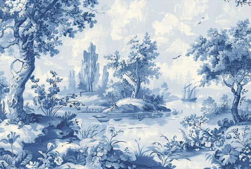 Fototapeta COBALTO TOILE - NA WYMIAR 