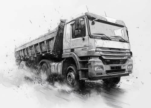 Fototapeta Ciężarówka wz1 - NA WYMIAR 