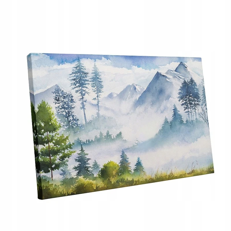 OBRAZ TATRY GÓRY WATERCOLOR SALON 40*30