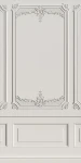WYDRUK NA PŁÓNIE sztukateria biała - 100x200cm