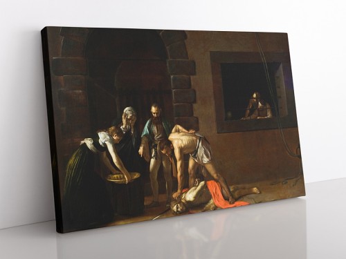 OBRAZ NA PŁÓTNIE - Caravaggio - Ścięcie Św. Jana Chrzciciela 