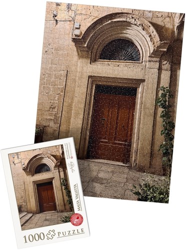 PUZZLE z pudełkiem - MALTA valletta wz1