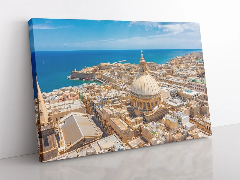 OBRAZ NA PŁÓTNIE Malta, valletta katedra świętego pawła