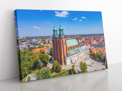 OBRAZ NA PŁÓTNIE Gniezno - Bazylika Wniebowzięcia NMP i św. Wojciecha wz2