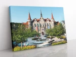 OBRAZ NA PŁÓTNIE Wałbrzych, ratusz wz2