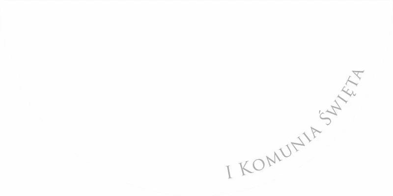 DYWAN do ścianek balonowych - komunijny wz1b