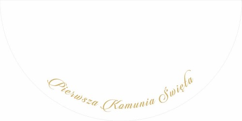 DYWAN do ścianek balonowych - komunijny wz2