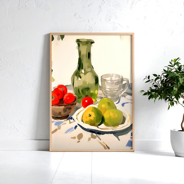 PLAKAT La Dolce Vita - śródziemnomorska kuchnia wz2