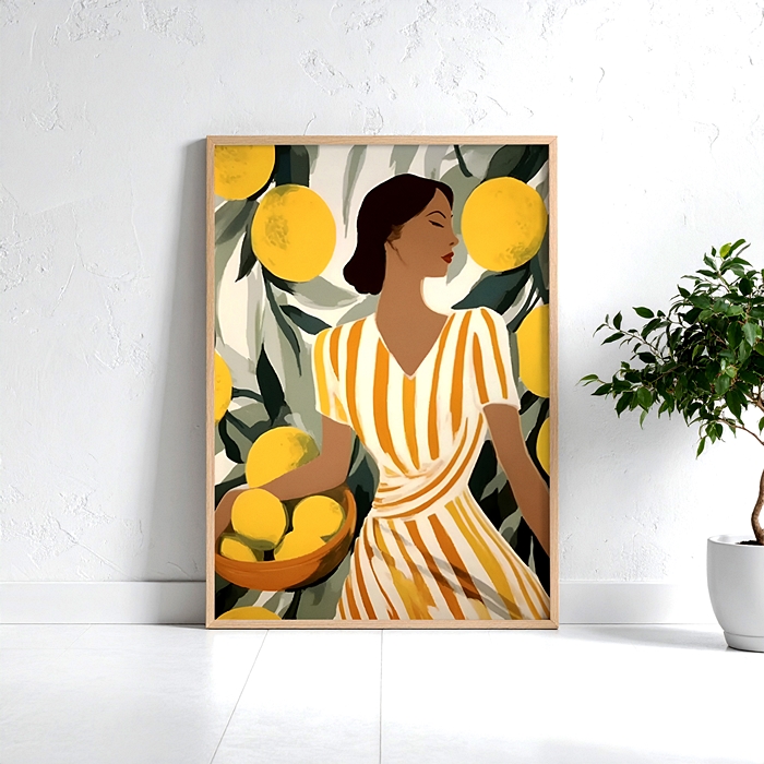 PLAKAT La Dolce Vita - śródziemnomorski portret włoskiego lata wz1