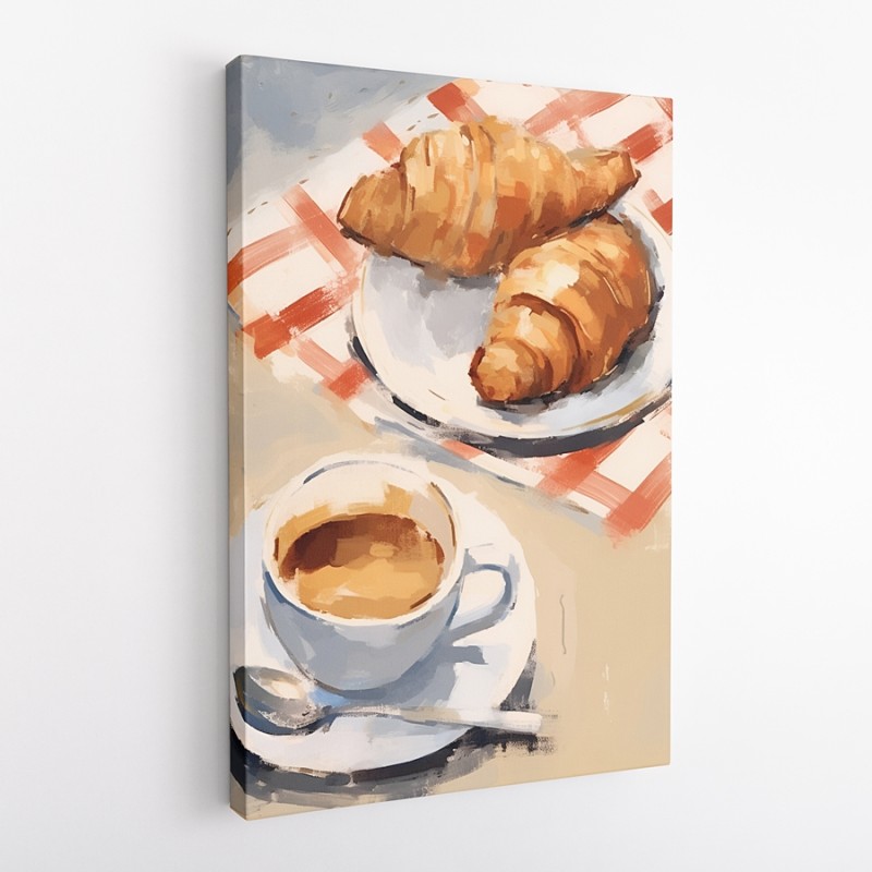 OBRAZ NA PŁÓTNIE La Dolce Vita - espresso w promieniach włoskiego słońca wz1
