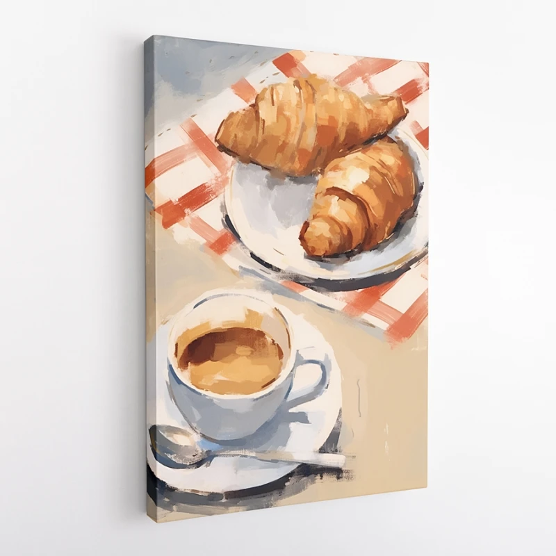 OBRAZ NA PŁÓTNIE La Dolce Vita - espresso w promieniach włoskiego słońca wz1